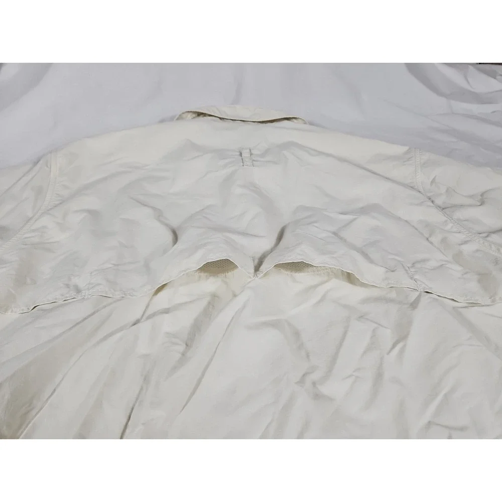 Eddie Bauer Sport Light Weight‎ Fishing Shirt Short Sleeve Button Up Mens XL